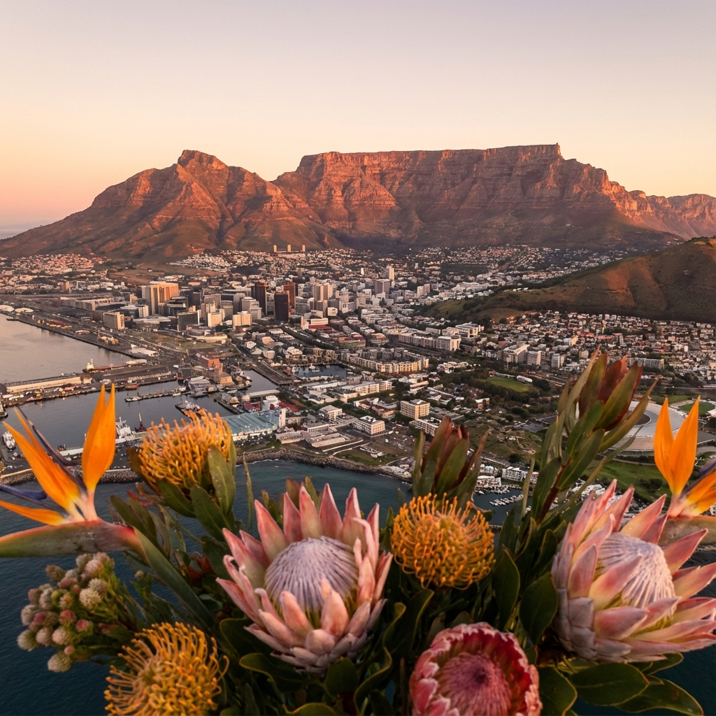 Fresh flower delivery Cape Town - roses, bouquets and proteas delivered same-day