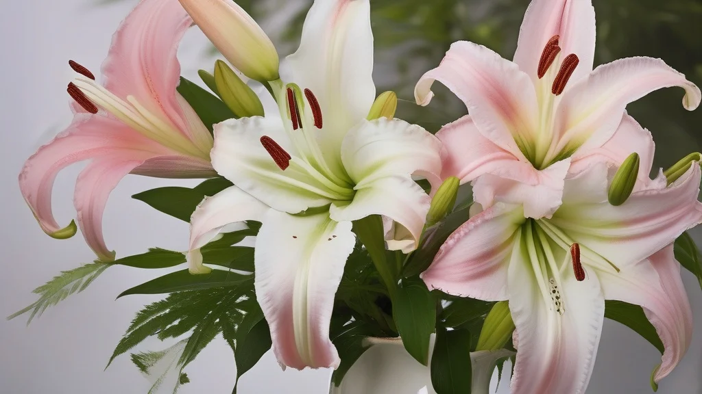 Lilies flowers